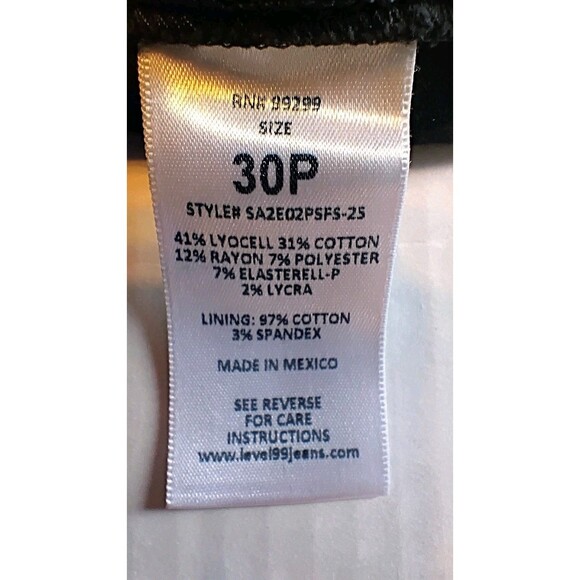 Level 99 Women's Grizzly Blue Khakis, Size 30‎ Petites - Picture 7 of 8